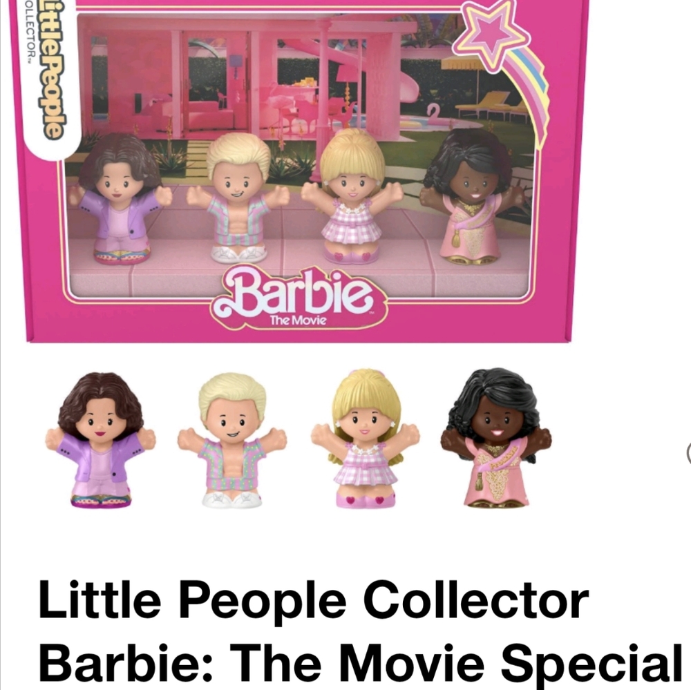 Little people Barbie the Movie Collection